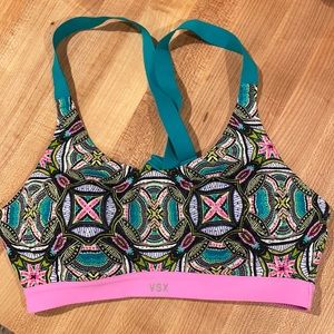 🎈VSX Sport Sports Bra turquoise multicolor & pink size 32C